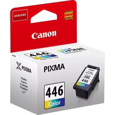 Canon 446 Color ink Cartridge for Canon PIXMA MG2540 and TS3140 - eBuy UAE